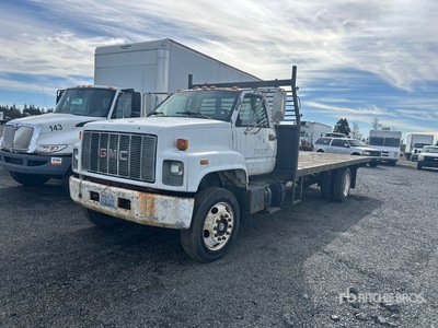 1995 GMC C70 4x2 Flatbed Truck (Inoperable)