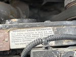 Engine with Emission Label