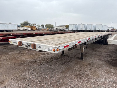 2002 Manac 48 ft T/A Flatbed Trailer