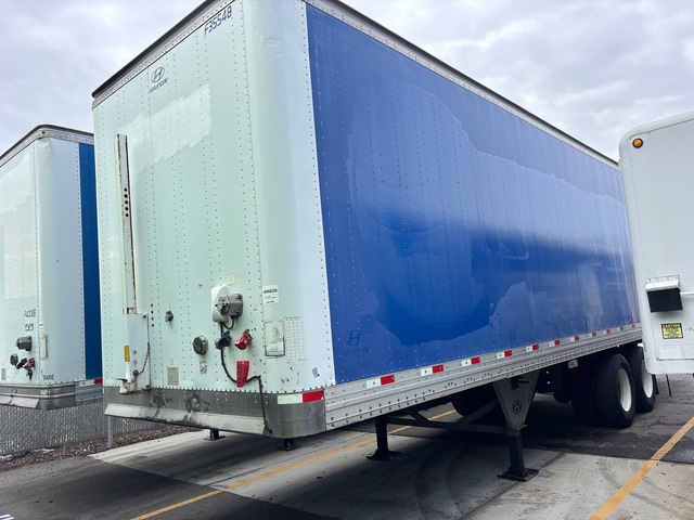 2008 Hyundai TR L28W102H13.5 28 ft T/A Van Trailer 2008 Hyundai TR L28W102H13.5 28 ft T/A Van Trailer