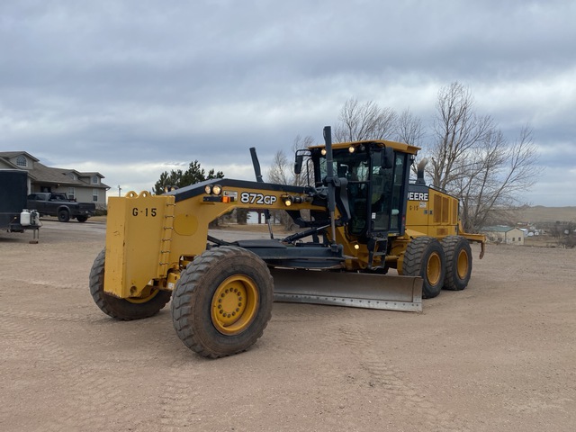 2013 John Deere 872GP AWD Motor Grader 2013 John Deere 872GP AWD Motor Grader
