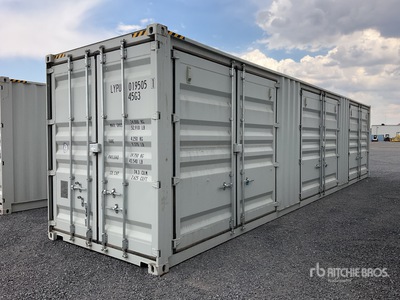2026 40 ft High Cube Multi-Door Storage Container