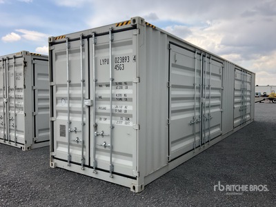 2026 40 ft High Cube Multi-Door Storage Container