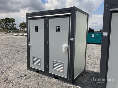 2026 Suihe NT-D 6 ft 9 in x 4 ft 3 in 2 Person Skid-Mounted Portable Toilet (Unused)