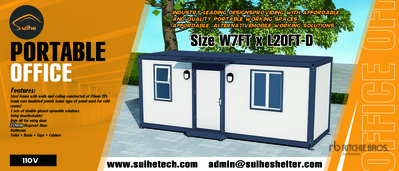 2026 Suihe NMO-20FT-007D-FP Mobile Office (Unused)