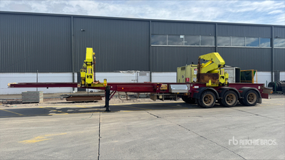 2008 Steelbro Tri/A Sideloading Container Trailer