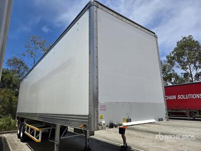 2015 Vawdrey Bogie/A Rimorchio furgonato