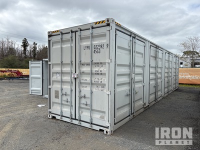 2025 40 ft High Cube Multi-Door Contenedor de almacenamiento