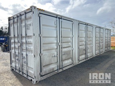 2025 40 ft High Cube Multi-Door Storage Container