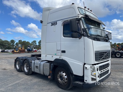 2011 Volvo FH Globetrotter 6x4 T/A Sleeper Truck Tractor