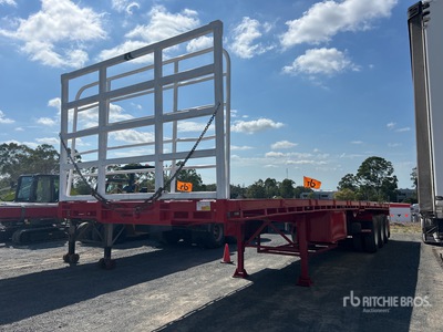 1987 Barker Tri/A Remolque caja abierta