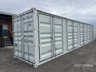 2025 40 ft High Cube Multi-Door حاويات تخزين (Unused)