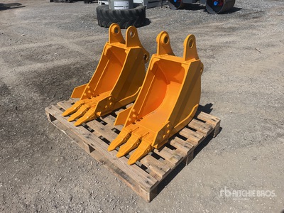 Quantity of (2) GIYI GY-BK 300 mm Digging Excavator Bucket - Fits Cat 305 (Unused)
