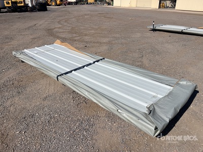 Quantity of (100) 2026 SKLP SKL100 3000 mm x 950 mm Galvalume Steel Siding Roofing Acier de structure (Unused)