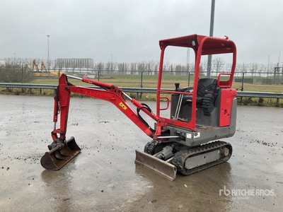 2017 Volvo EC15D Mini escavatore