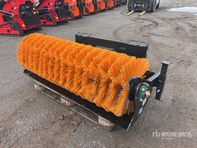 2025 GIYI GY-SE61 1500 mm Skid Steer Sweeper (Unused)