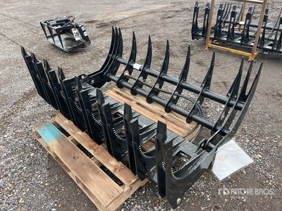 2025 GIYI GY-CLG72 1800 mm Skid Steer Grapple (Unused)