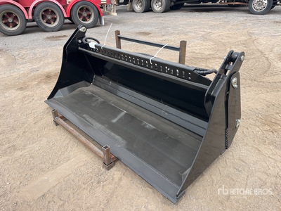2025 GIYI GY-KH72F 1800 mm 660 lb Multi-Purpose Skid Steer Bucket (Unused)