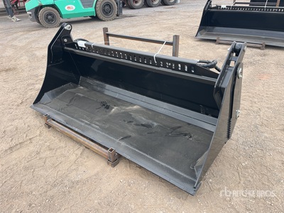 2025 GIYI GY-KH72F 1800 mm 660 lb Multi-Purpose Skid Steer Bucket (Unused)