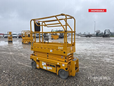 2009 Haulotte Optimum 8 Electric Scissor Lift (Inoperable)