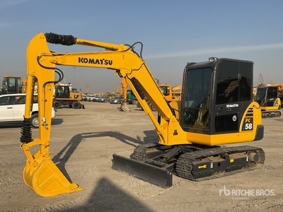 2022 Komatsu PC58-8 を見 Mini Excavator