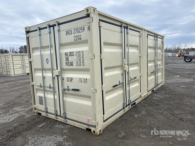 2025 20 ft Multi-Door Opslag container