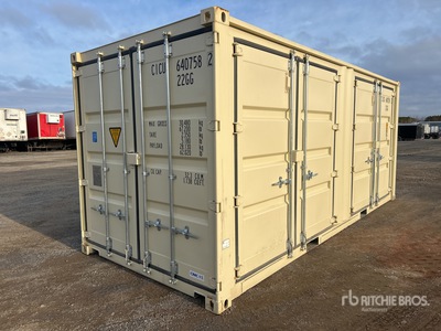2025 20 ft Multi-Door Opslag container