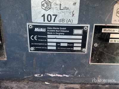 2008 Hako Citymaster 2000 Sweeper Truck