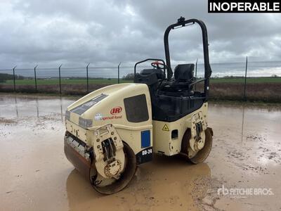 2007 Ingersoll Rand DD-24 Compacteur Double Bille Double Drum Roller (Inoperable)
