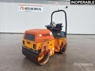 Benford TV1300DLP Compacteur Vibrant Tandem Double Drum Roller (Inoperable)