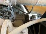 Engine with A/C Compressor
