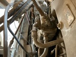 Engine with Air Compressor