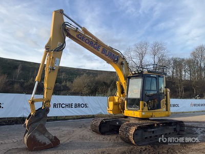 2017 Komatsu PC 138US-11 Tracked Excavator