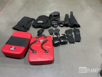 (5) Assorted Pairs of Combative Equipment