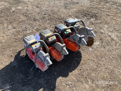 Quantity of (4) Husqvarna K770 منشار القطع