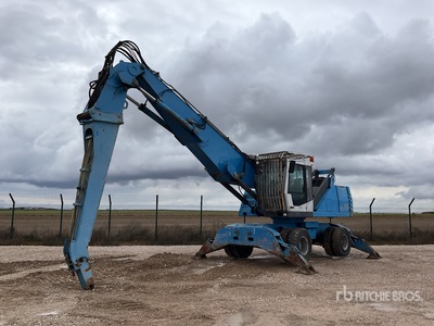 2007 Fuchs MHL350 Manipuladora de material con ruedas