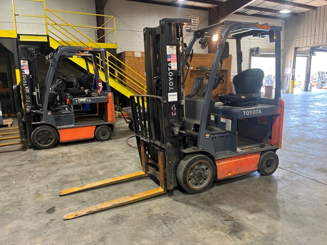 2021 Toyota 8FBCU25 4750 lb Electric Forklift
