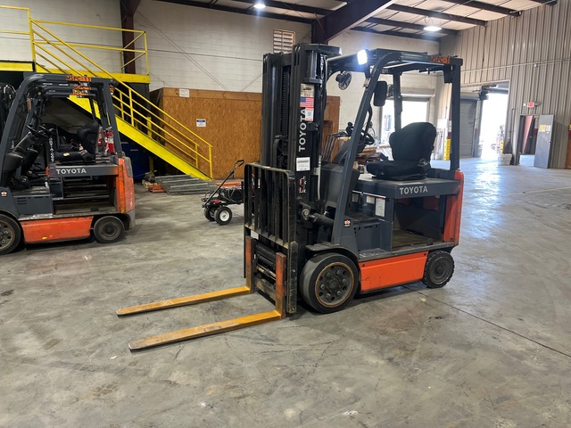 2021 Toyota 8FBCU25 4750 lb Electric Forklift