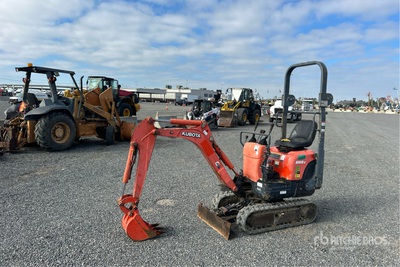 2018 Kubota K008-3 Mini pelle hydraulique