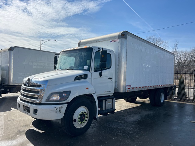 2017 Hino 268 4x2 Van Truck