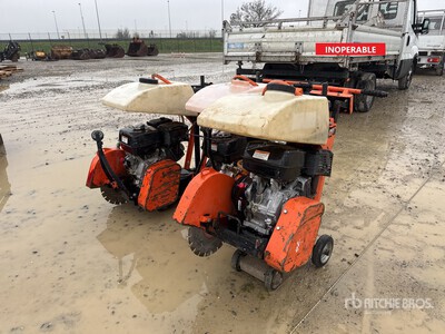 Quantity of (3) Asphalt Cutter (Inoperable)