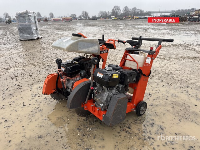 Inopratable Quantity of (2) Asphalt Cutter (Non Funzionante) (Inoperable) | Ritchie ...