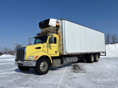 2016 Peterbilt 348 6x4 شاحنة مبردة