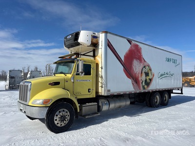 2016 Peterbilt 348 6x4 Refrigerated Truck