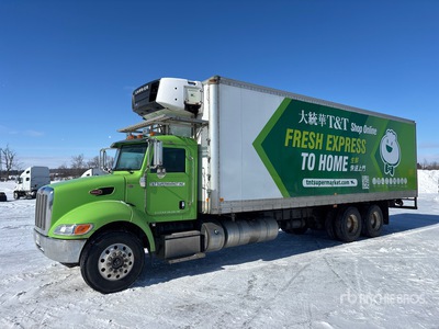 2013 Peterbilt 348 6x4 Refrigerated Truck