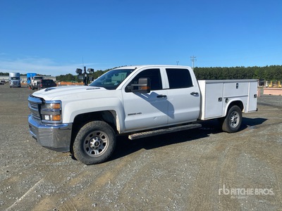 2017 Chevrolet Silverado 3500HD 4x4 Crew Cab Camión Utilitario