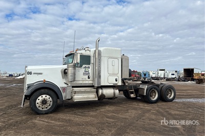 2011 Kenworth W900 6x4 Cabeza Tractora Cabina Dormitorio