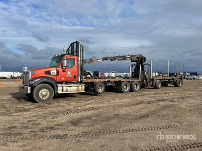 Rotobec Elite 910 Knuckle Boom on 2022 Western Star 8x4 Camion à grappin