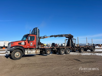 Rotobec Elite 910 Knuckle Boom on 2022 Western Star 4900 8x4 Grapple Truck