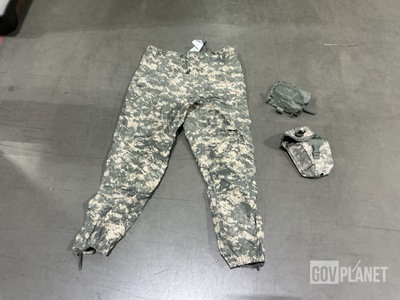 (130) IFAK Inserts, (14) Pairs of Wet Weather Trousers & Assorted Items